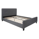 Flash Furniture Tribeca Queen Size Tufted Upholstered Platform Bed