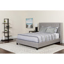 Flash Furniture Riverdale Twin Size Tufted Upholstered Platform Bed