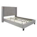 Flash Furniture Riverdale Full Size Tufted Upholstered Platform Bed