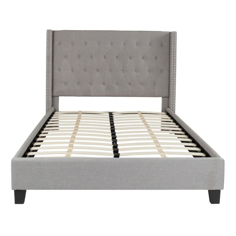 Flash Furniture Riverdale Full Size Tufted Upholstered Platform Bed