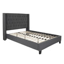 Flash Furniture Riverdale Full Size Tufted Upholstered Platform Bed