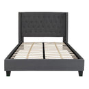 Flash Furniture Riverdale Full Size Tufted Upholstered Platform Bed