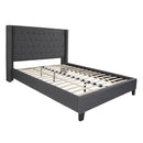 Flash Furniture Riverdale Queen Size Tufted Upholstered Platform Bed