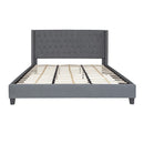 Flash Furniture Riverdale King Size Tufted Upholstered Platform Bed