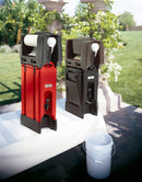 Cambro HWAPR-131 Dark Brown Handwashing Station with Paper Towel Roll Holder