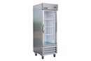 Ikon IB27RG Single Glass Door Bottom Mount Refrigerator