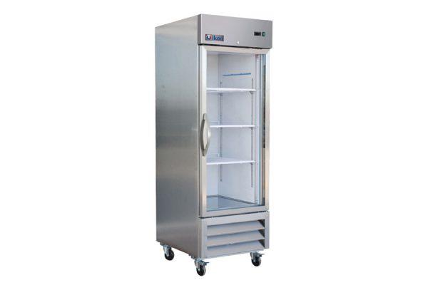 Ikon IB27RG Single Glass Door Bottom Mount Refrigerator