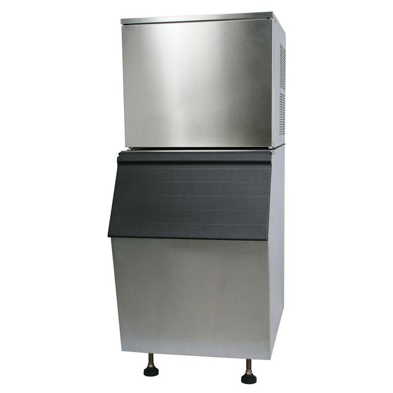 Ice Machine 500 lbs Cubed ICE500M-HA  coldline Self-Contained Ice Maker with 300 LB Storage Bin