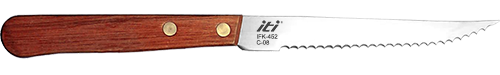 ITI IFK-452 Rosewood Handle Steak Knife 8.5"