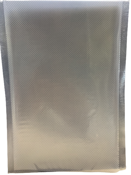 Omega Vacuum Flat Bags (Embossed) 10"x14" - 3 mil (100 Bags) VC-1014CLE