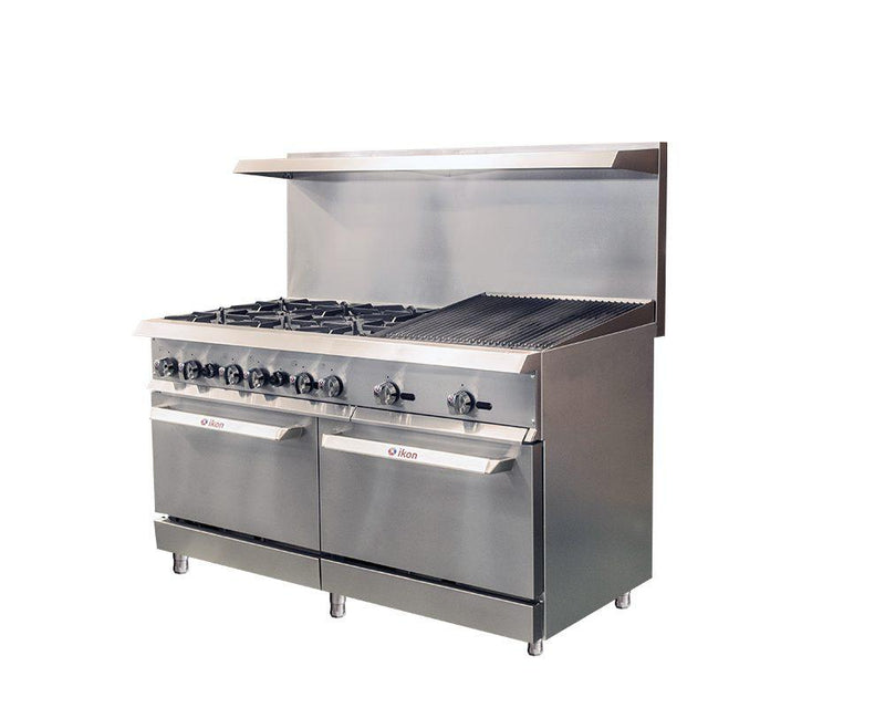 IKON - Range 60" - 6 burners - 24" radiant broiler - IR-6B-24RB-60