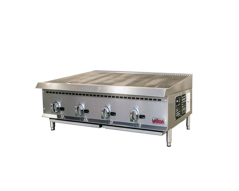 Ikon IRB-48 - 48" Gas Radiant Charbroiler - 140,000 BTU