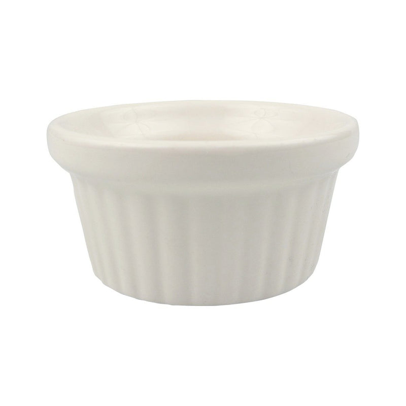 ITI RAMF-2-AW 2 Oz American White Fluted Ramekin