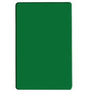 Thunder Group PLCB241805GR 24" X 18" X 1/2" Green Rectangular Polyethylene Cutting Board