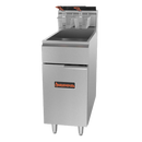 Sierra Stainless Steel Natural Gas Full Pot Fryer 45-50 lbs. Capacity