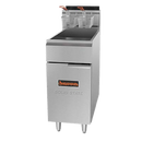 Sierra Stainless Steel Liquid Propane Full Pot Fryer 40-50 lbs. Capacity
