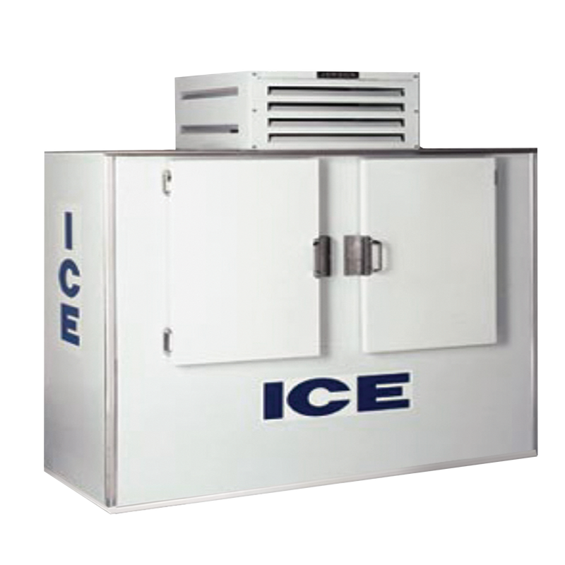 Fogel 96" Wide Bagged Ice Merchandiser (300) 7 lb. Bag Capacity