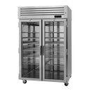 Turbo Air 51.75" Wide Two-Section Stainless Steel Reach-In Heated Cabinet