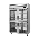 Turbo Air 51.75" Wide Two-Section Stainless Steel Pass-Thru Heated Cabinet