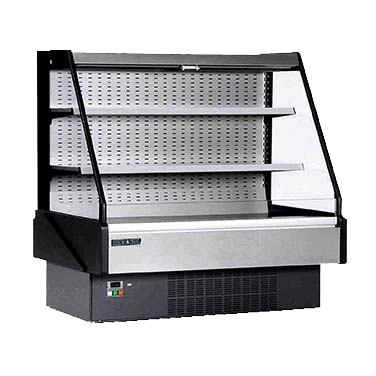 Hydra-Kool Stainless Steel Multiplex Merchandiser 60.6"W