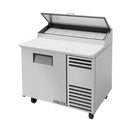 True Stainless Steel One Section 44" W Pizza Prep Table