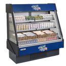 Hydra-Kool Stainless Steel Open Multiplex Merchandiser 41"W