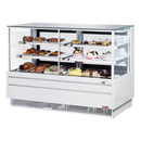 Turbo Air 72.5 Wide Stainless Steel Combi Dry & Refrigerated Display Case