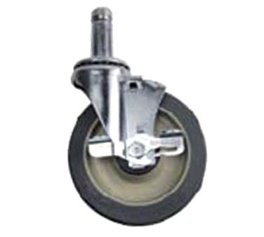 Olympic J5FBA-4 Stem/Swivel-Brake Caster Set (4) 5" dia. Casters with Brake