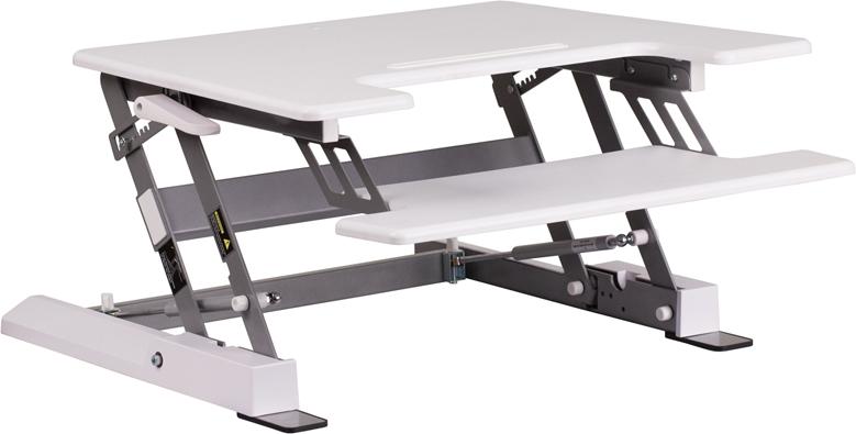 HERCULES Series 28.25''W Sit / Stand Height Adjustable Ergonomic Desk by Flash Furniture