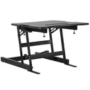 HERCULES Series 22"W Black Sit / Stand Height Adjustable Ergonomic Desk by Flash Furniture