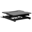 HERCULES Series 22"W Black Sit / Stand Height Adjustable Ergonomic Desk by Flash Furniture