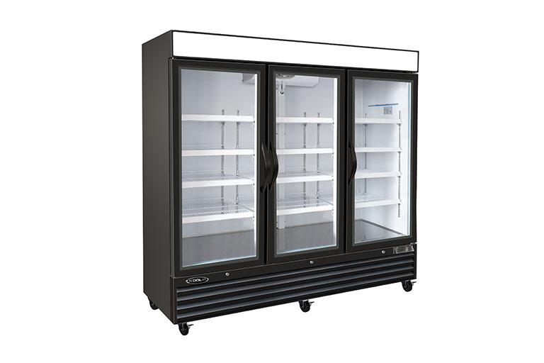 Kool-It - Glass Door Merchandiser Freezer - KGF-72 DV