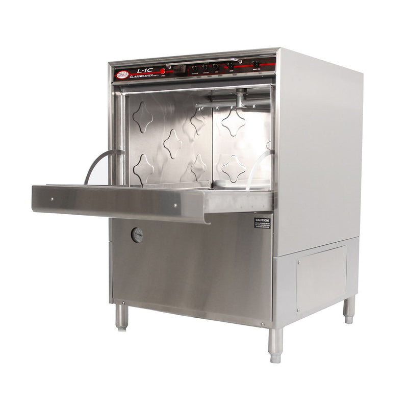 CMA Dishmachines L-1C Energy Mizer Glasswasher Undercounter 24"W X 24"D X 35"H Low Temp