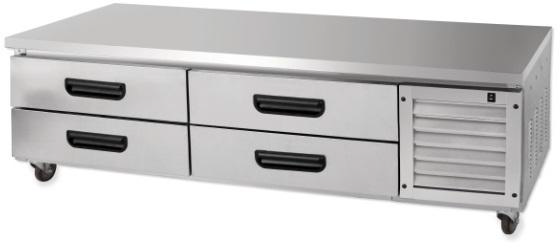 LEADER 96" Equip. Stand Cooler/Chef Base (Self-Contained) ESLB96ES