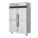 Turbo Air M3F47-4-N M3 Freezer Reach-In 42.1 Cu. Ft. Top Mount (4) Half Hinged Solid Doors