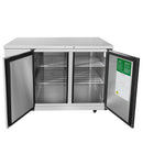 ATOSA 48" Back Bar Cooler Stainless Steel Solid Door, 48Wx28Dx40H MBB48