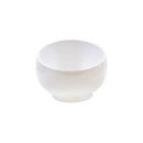 Tablecraft MBS75 1.5 Qt Slanted Round Bowl White Melamine