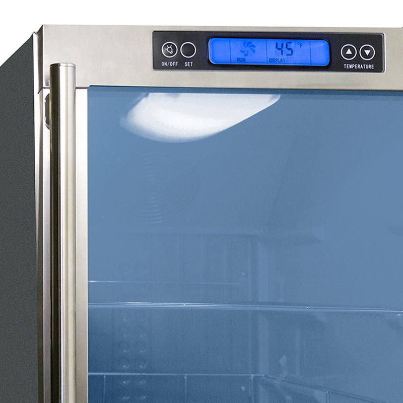 MCBC3U Indoor Glass Door Beverage Center