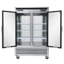MCF-49FDHC Reach-In Freezer, Double Door, Bottom Mount