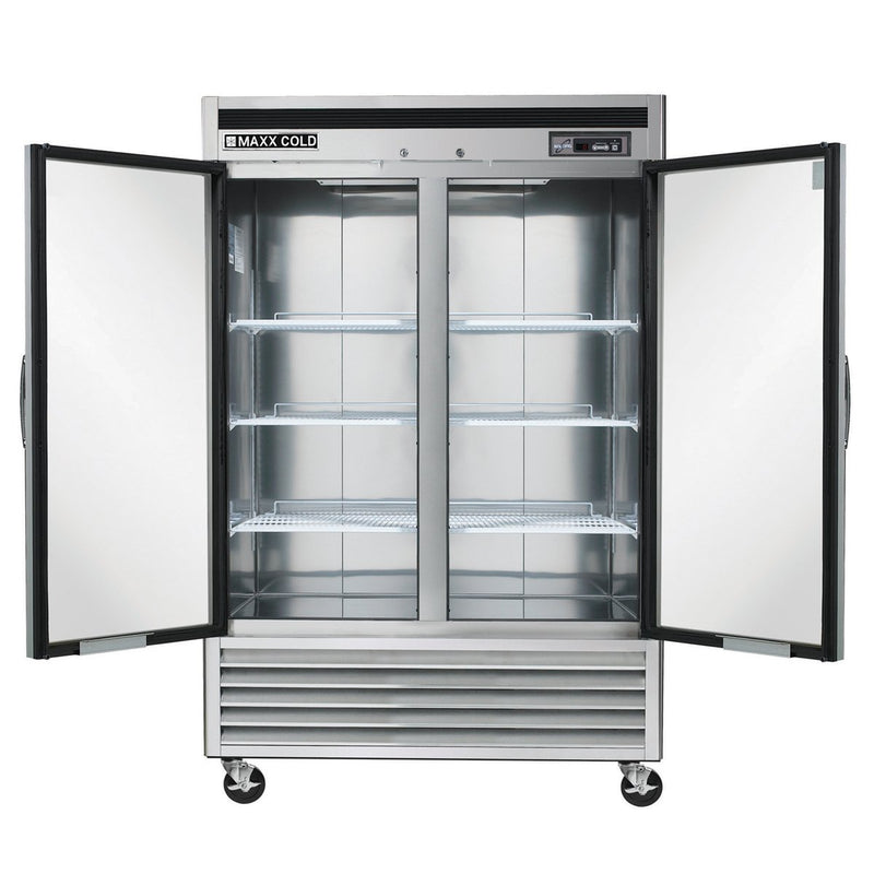 MCF-49FDHC Reach-In Freezer, Double Door, Bottom Mount