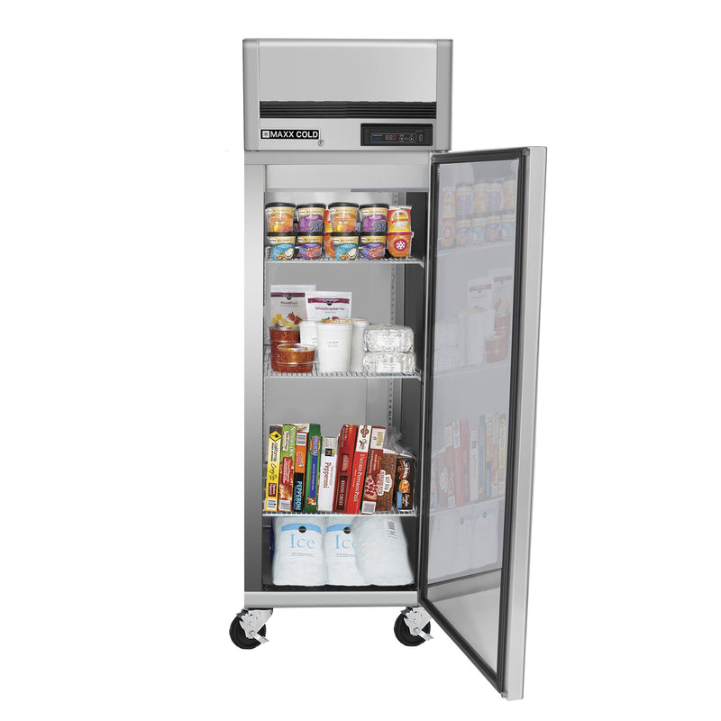 MCFT-23FDHC Reach-In Freezer, Single Door, Top Mount