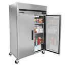 MCFT-49FDHC Reach-In Freezer, Double Door, Top Mount