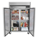 MCFT-49FDHC Reach-In Freezer, Double Door, Top Mount