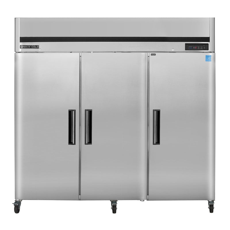 MCFT-72FDHC Reach-In Freezer, Triple Door, Top Mount
