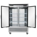 MCR-49FDHC Reach-In Refrigerator, Double Door, Bottom Mount