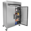 MCRT-49FDHC Reach-In Refrigerator, Double Door, Top Mount