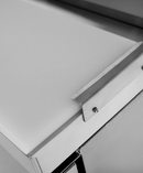 Suttonaire MPF8203 Triple Door 93" Refrigerated Pizza Prep Table