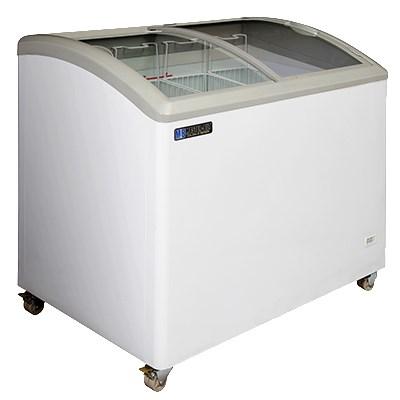 Master-Bilt MSC-41AN COLDIN-3 Display Freezer 11.5 Gross Cu. Ft. Curved Tempered Glass Sliding Lids
