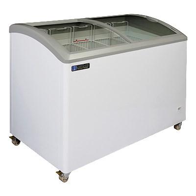Master-Bilt MSC-49AN COLDIN-3 Display Freezer 14.3 Gross Cu. Ft. Curved Tempered Glass Sliding Lids