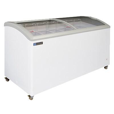 Master-Bilt MSC-66AN COLDIN-3 Display Freezer 20.3 Gross Cu. Ft. Curved Tempered Glass Sliding Lids